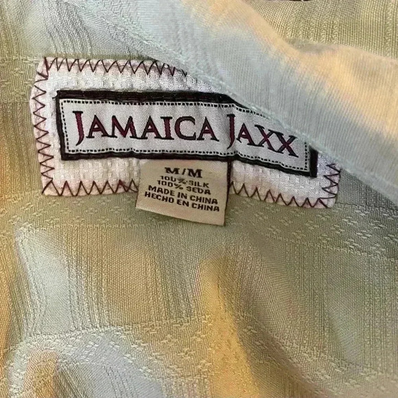 164. Jamaica Jaxx Men’s Button Down Shirt, Size M, EUC - Picture 2 of 6